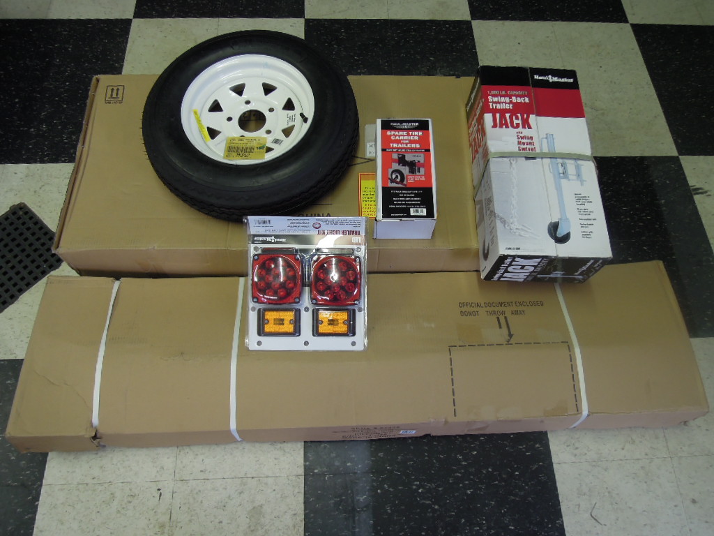 Utility trailer parts